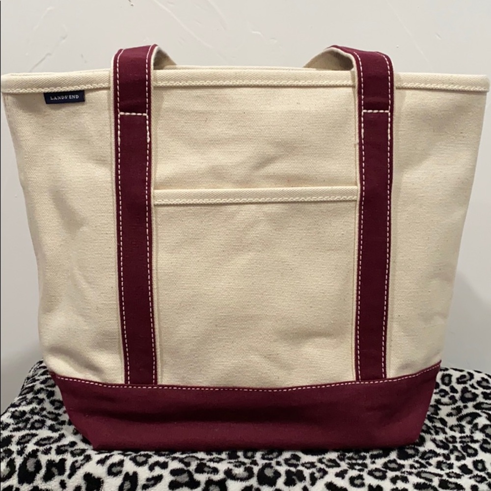Lands End Canvas Tote